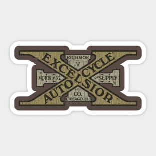 Excelsior Auto Cycle 1907 Sticker